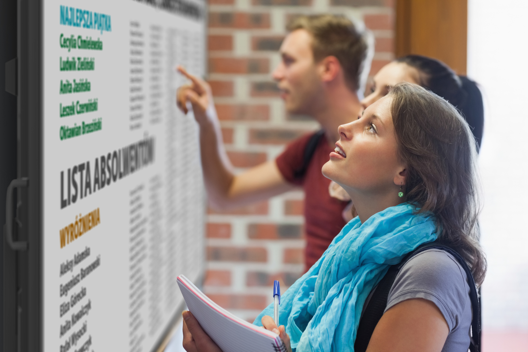 Monitor informacyjny Avtek DS 55 + moduł WiFi/BT